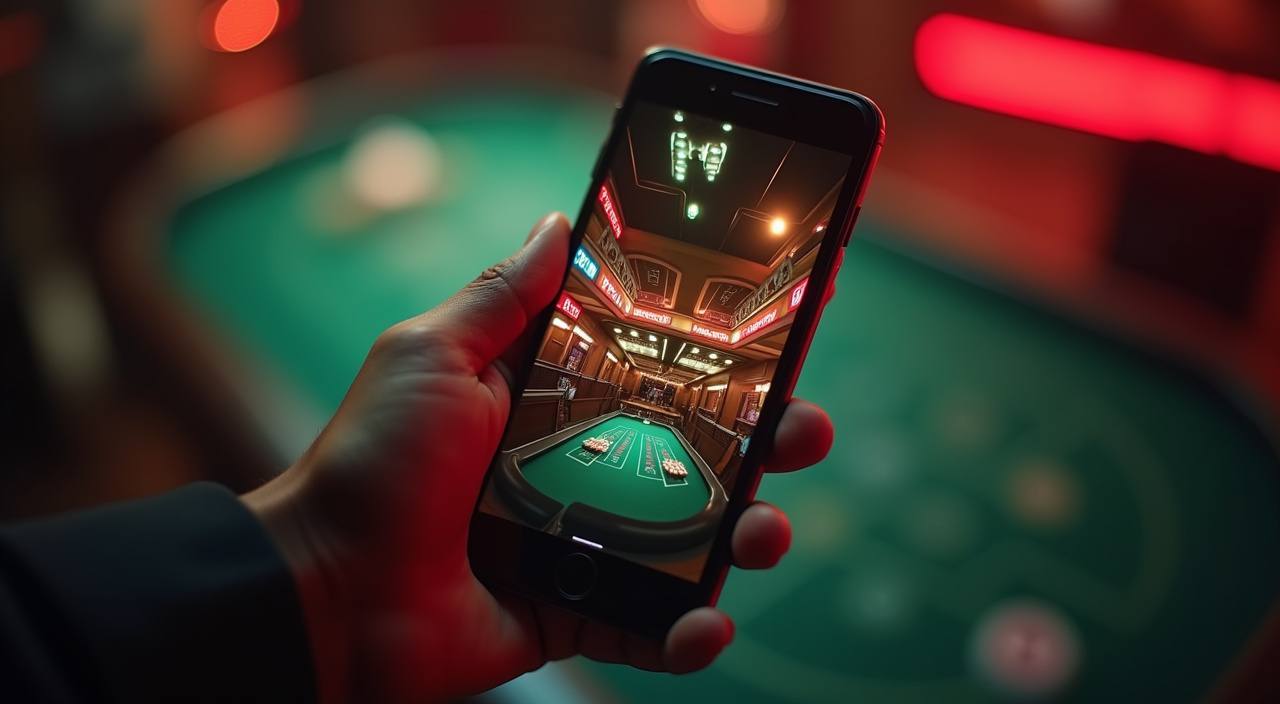 Mobile casino lobby
